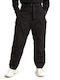 Herrenhose Cargo Lose Passform Schwarz