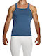 Men's Undershirt Sleeveless Indigo