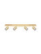 Beliani Spot with 4 Lights in Gold Color