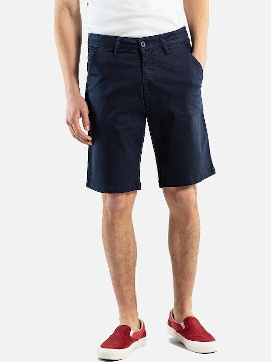 Reell Flex Grip Ανδρική Βερμούδα Chino Navy Μπλε