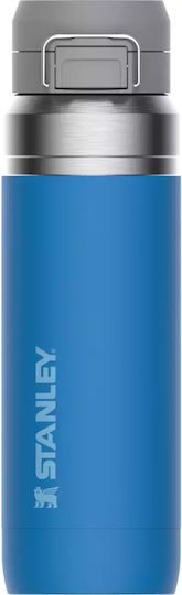 Stanley Go Quick Flip Μπουκάλι Θερμός Ανοξείδωτο BPA Free 1.06lt Azure