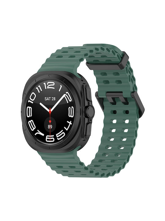 Techsuit Strap Silicone Green (Galaxy Watch Ultra)