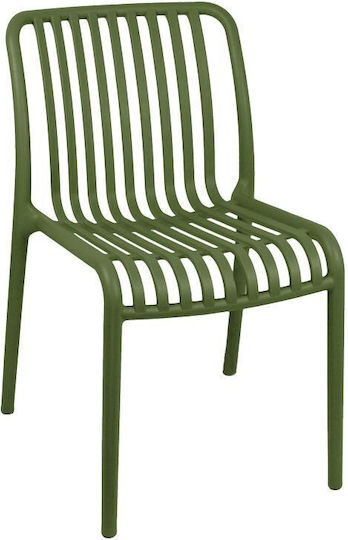Chair Zoi Dark Green Shade 42x58x79cm Chair Zoi Dark Green Shade 42x58x79cm