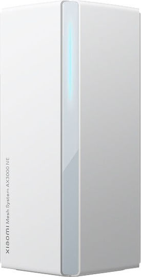 Xiaomi Mesh System AX3000 Access Point Wi‑Fi 6 Dual Band (2.4 & 5GHz) Λευκό
