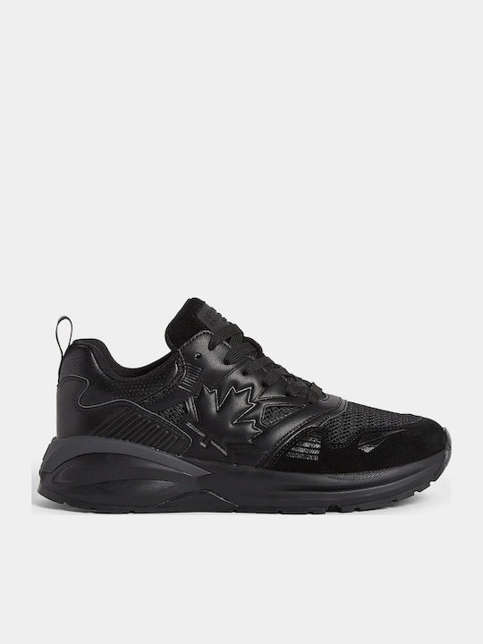Dsquared2 Dash Ανδρικά Sneakers Μαύρα