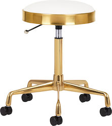 Activeshop Wheeled Stool Gold