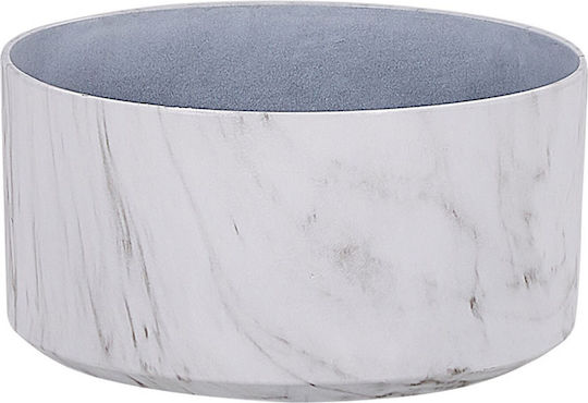 Planter Ø 43 Cm Marble Effect Valta