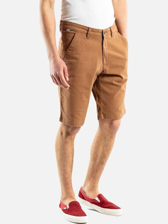 Flex Grip Ανδρική Βερμούδα Chino Ocre Brown