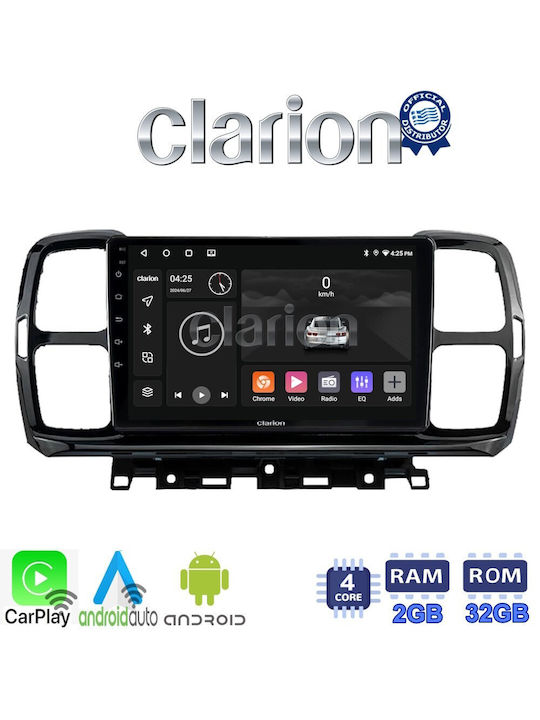 Clarion Sistem Audio Auto pentru Citroen C5 Aircross 2017 > 2021 (Bluetooth/USB/WiFi/GPS/Apple-Carplay/Android-Auto)