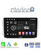 Clarion Ηχοσύστημα Αυτοκινήτου για Peugeot 208 2012> (Bluetooth/USB/WiFi/GPS/Apple-Carplay/Android-Auto) με Οθόνη Αφής 9"
