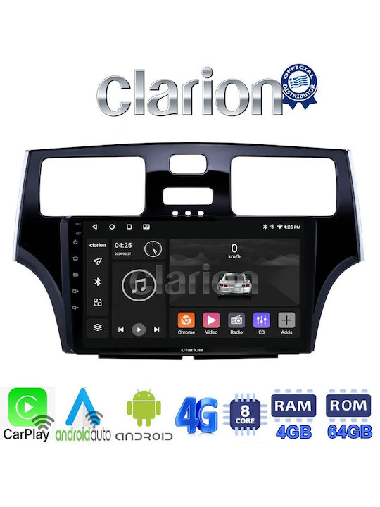 Clarion Ηχοσύστημα Αυτοκινήτου για Lexus ES 2001 > 2007 (Bluetooth/USB/WiFi/GPS/Apple-Carplay/Android-Auto) με Οθόνη Αφής 9"