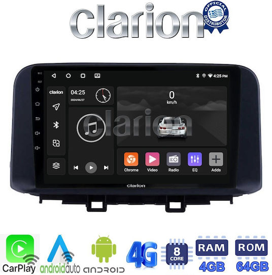 Clarion Автомобилна Аудио Система (Блутут/USB/WiFi/GPS/Apple-Carplay/Android-Auto) с Тъчскрийн 9"