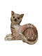 Karvounis Decorative Cat Polyresin 15x7x13cm 1pcs