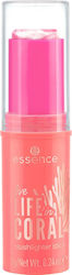 Essence Live Life In Coral Blushlighter Stick Glowin' Coraltastic Baby 01 7g Essence Live Life In Coral Blushlighter Stick Glowin' Coraltastic Baby 01 7g