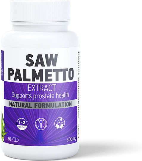 Natura Therapy Saw Palmetto 500mg 30 κάψουλες