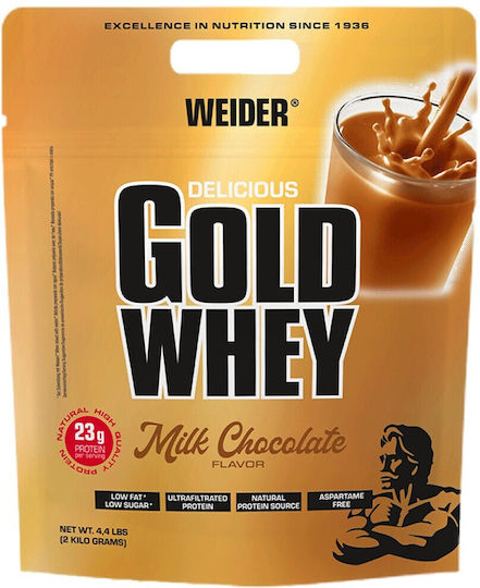 Weider Gold Whey Πρωτεΐνη Ορού Γάλακτος με Γεύση Milk Chocolate 2kg