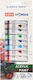Easy Set of 12 tubes acrylic paint, Easy, Multicolor Ακρυλικό Χρώμα Ζωγραφικής 12ml