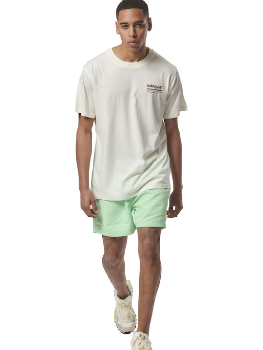 Body Action Men's Short Sleeve T-shirt Off White