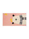 Cotton Children's Rug Bear Motif 80 X 150 Cm Multicolored Tapak