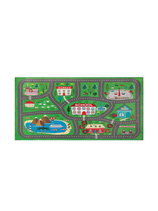 Children's Rug City Print 80 X 150 Cm Tutak