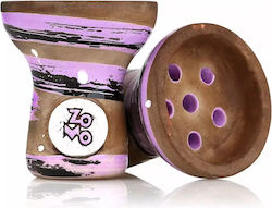 Kong Hookah Zomo Edition Clay Μπολ Ναργιλέ Orchid