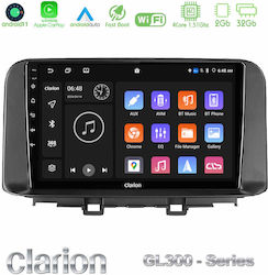 Clarion Автомобилна Аудио Система за Hyundai Kona 2018-2023 с Bluetooth USB и GPS Clarion Автомобилна Аудио Система за Hyundai Kona 2018-2023 с Bluetooth USB и GPS
