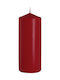 Bispol Decorative Candle Burgundy 800gr 1pcs