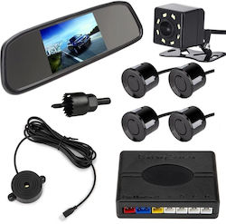 Reversing Camera Parking Sensors Screen In Mirror Set