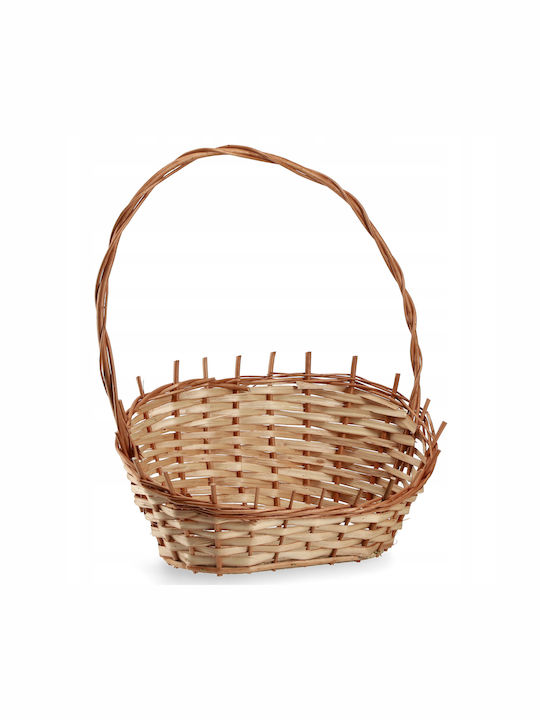 Coș decorativ Wicker Beige Kadax