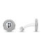 Police Cable Cufflinks from Silver