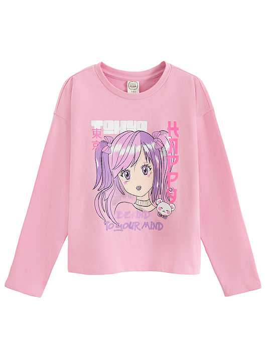 Cool Club Kids' Blouse Long Sleeve Pink