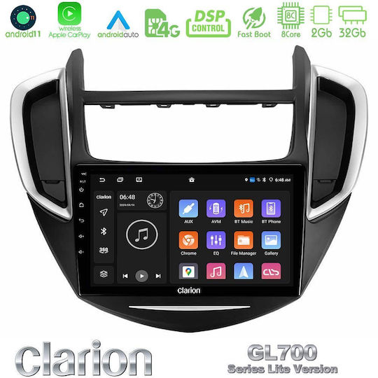 Clarion Автомобилна Аудио Система (Блутут/USB/WiFi/GPS/Apple-Carplay/Android-Auto) с Тъчскрийн 9"