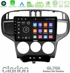 Clarion Audiosystem Hyundai Matrix 2001-2010 mit Bluetooth, USB & GPS Clarion Audiosystem Hyundai Matrix 2001-2010 mit Bluetooth, USB & GPS