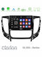 Clarion Auto-Audiosystem für Fiat Vollrück Mitsubishi L200 2015-2019 mit A/C (Bluetooth/USB/AUX/WiFi/GPS/Apple-Carplay/Android-Auto) mit Touchscreen 9"