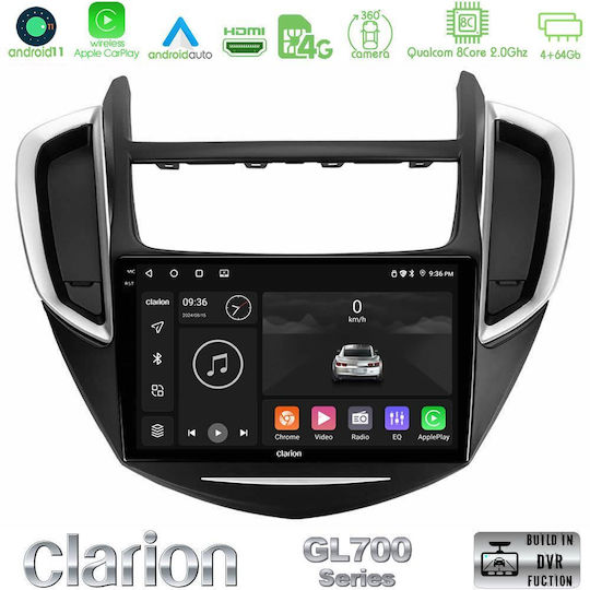 Clarion Автомобилна Аудио Система (Блутут/USB/WiFi/GPS/Apple-Carplay/Android-Auto) с Тъчскрийн 9"