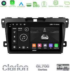 Clarion Car-Audiosystem für Mazda CX-7 2007-2011 (Bluetooth/USB/WiFi/GPS/Apple-Carplay/Android-Auto) mit Touchscreen 9"