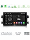 Clarion Auto-Audiosystem für Fiat Sechzehn Suzuki SX4 6125 (Bluetooth/USB/WiFi/GPS/Apple-Carplay/Android-Auto) mit Touchscreen 9"