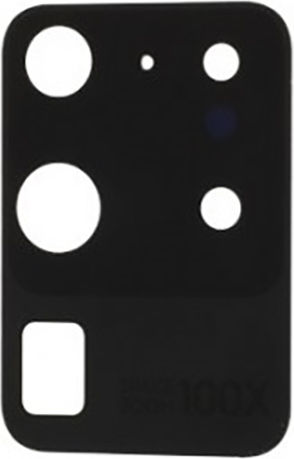 Τζαμάκι Κάμερας Μαύρο για Samsung Galaxy S20 Ultra G988