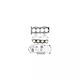 Set Garnituri Chiulasă Honda Civic VII Hatchback EU EP EV 1.4 IS EP1 2001-2005 Corteco 417473P