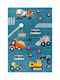 Tzikas Carpets Diamond Kinder Teppich Blau 133x190cm