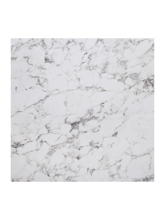 Woodwell Square Table Surface HPL White Marble ...
