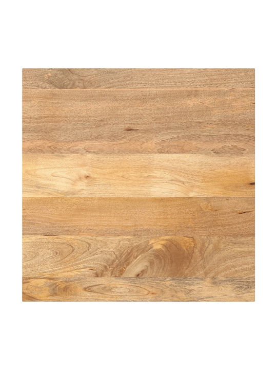 vidaXL Square Table Surface made of Solid Wood Mango 70x70x3.8cm 371539 1pcs