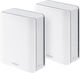 Asus ZenWiFi BT10 v1 WiFi Mesh Network Access Point Wi‑Fi 7 Tri Band (2.4 & 5 & 6GHz) in Double Kit