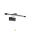 Elmark Lamp Bathroom with Integrated LED and Natural White Light Black