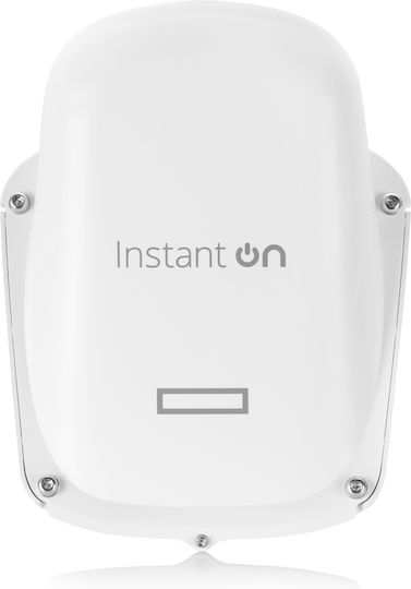 HP Instant On AP27 v1 WiFi Mesh Network Access Point Wi‑Fi 6 Dual Band (2.4 & 5GHz) για Εξωτερική Τοποθέτηση Λευκό
