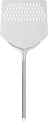 Cerutti Aluminum Pizza Shovel Perforated 33x33cm with Handle 60cm