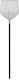 Cerutti Aluminum Pizza Shovel Perforated 33x33cm