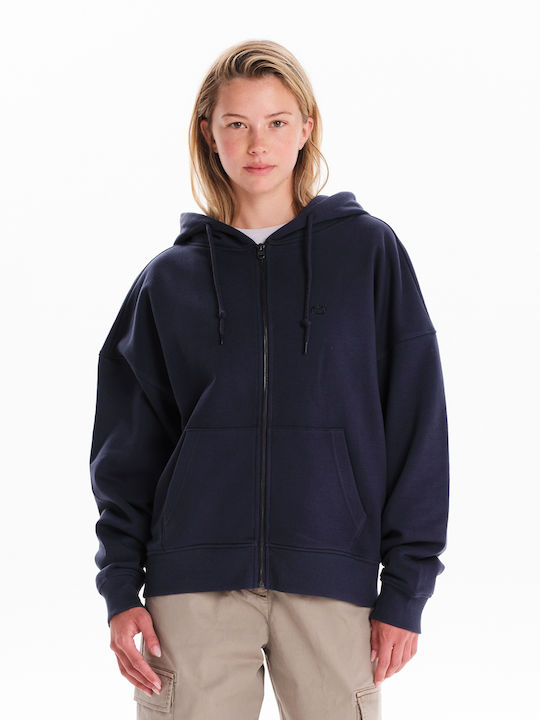Emerson Long Women's Sweatshirt Jacket Hooded Gray