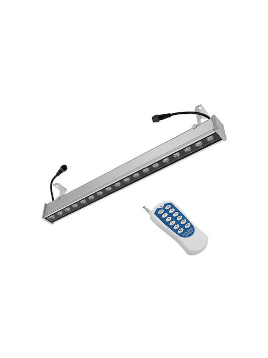Elmark Εξωτερικό Φωτιστικό LED Wall Washer 18W RGB IP65