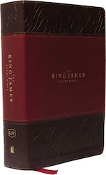 KJV King-James-Studienbibel Leathersoft Burgund...